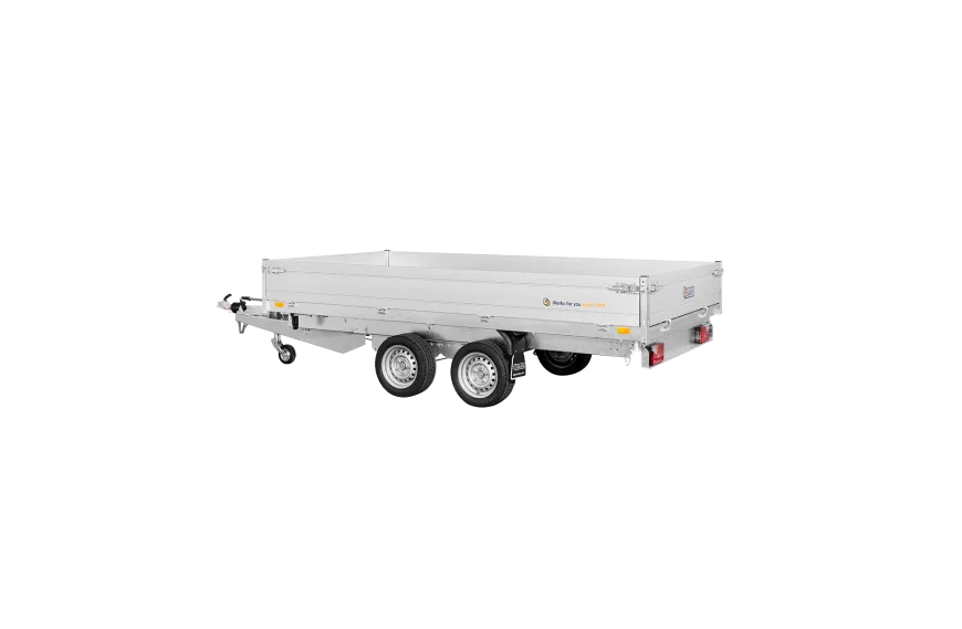 Remorque benne 2700 kg (356x184) Double - SARIS