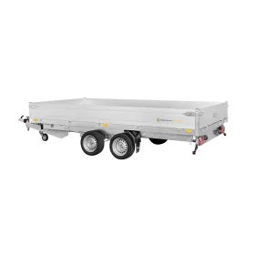Remorque benne 3500 kg (356x184) Double - SARIS