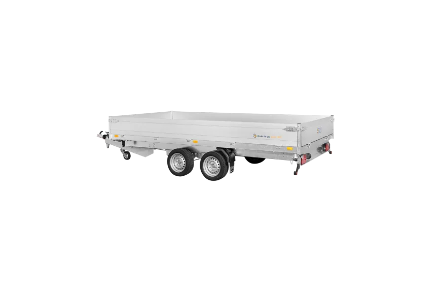 Remorque benne 3500 kg (356x184) Double - SARIS