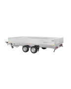 Remorque benne 3500 kg (356x184) Double - SARIS