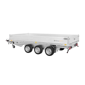 Remorque benne 3500 kg (406x204) Double - SARIS