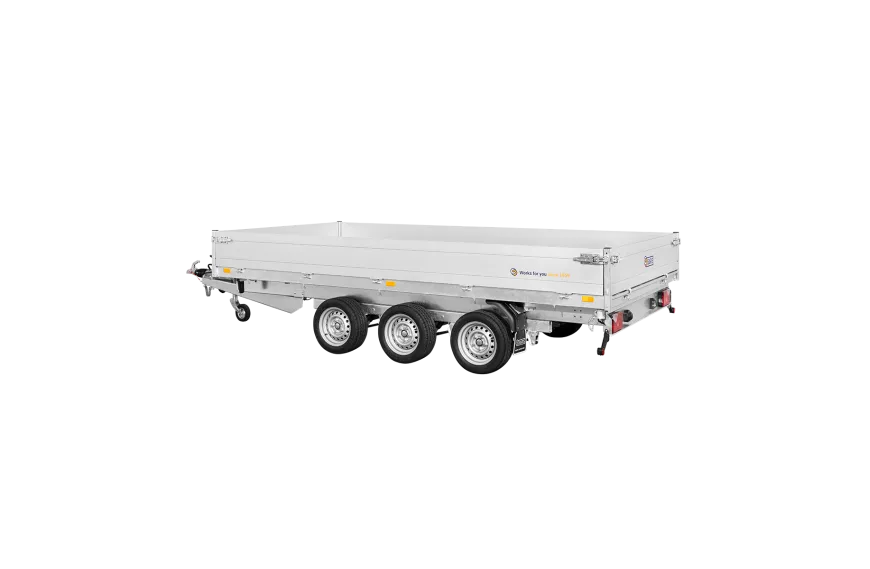 Remorque benne 3500 kg (406x204) Double - SARIS