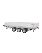 Remorque benne 3500 kg (406x204) Double - SARIS