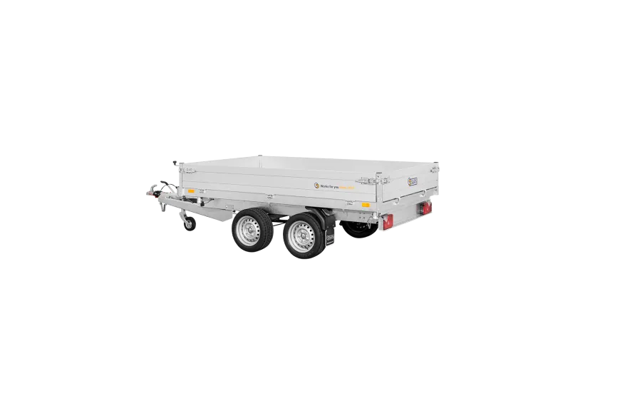 Remorque benne 3500 kg (406x204) Triple - SARIS
