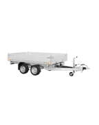 Remorque tribenne 2700 kg (276x170) Double - SARIS