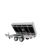 Remorque tribenne 3500 kg (306x170) Double - SARIS