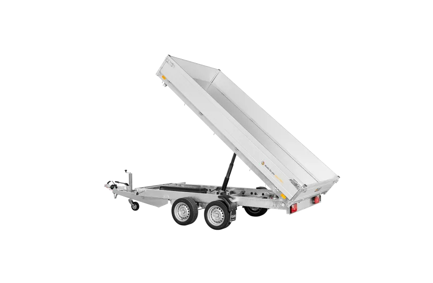 Remorque tribenne 3500 kg (306x170) Double - SARIS
