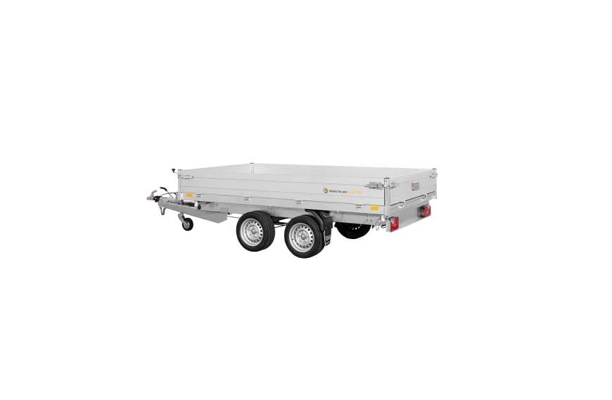Remorque tribenne 2700 kg (306x184) Double - SARIS