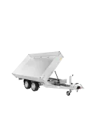 Remorque tribenne 2700 kg (306x184) Double - SARIS