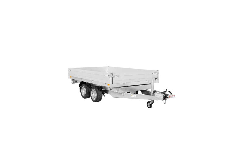 Remorque tribenne 3500 kg (306x184) Double - SARIS