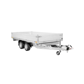 Remorque tribenne 2700 kg (356x184) Double - SARIS