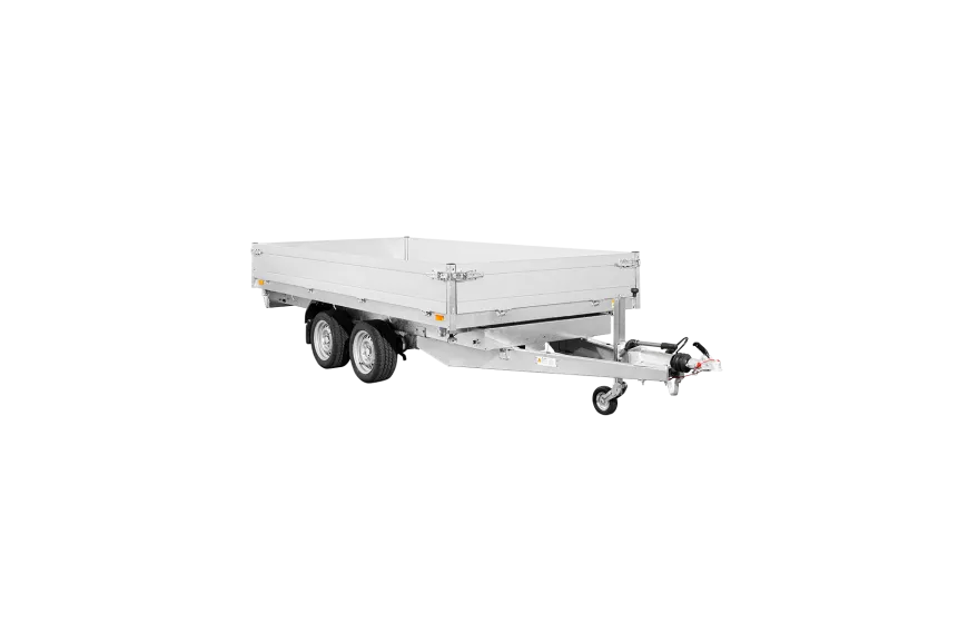 Remorque tribenne 2700 kg (356x184) Double - SARIS