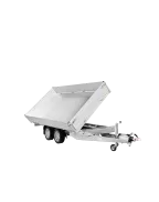Remorque tribenne 2700 kg (356x184) Double - SARIS