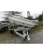 Remorque tribenne 3500 kg (306x184) Double - SARIS