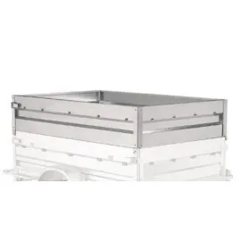 Jeu de doubles ridelles pour 39550 - Lider Jeu de doubles ridelles pour remorque Lider 39550 en acier galvanisé augmentant la capacité de chargement