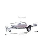 Remorque Plateau Robust PTAC 1350 kg (304 x 171) - LIDER
