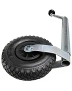 Roue Jockey Gonflable diam48 Jante acier