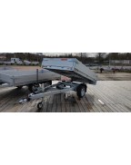 Remorque benne 2000 kg (306x170) Double - SARIS