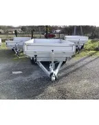 Remorque tribenne 3500 kg (306x170) Double - SARIS