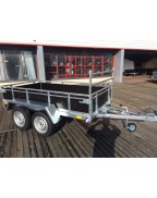 Remorque bois 96002SB PTAC 500 kg SOREL double essieu châssis galvanisé et plancher antidérapant