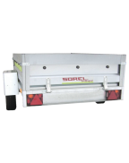 Remorque SOREL Rustique R200 PTAC 500 kg robuste et polyvalente