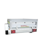 Remorque freinée Rustique R261F113 PTAC 1300 kg Sorel pour transport charges lourdes