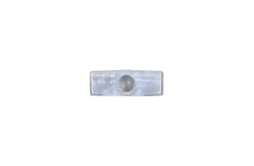 feu de position rectangle blanc