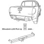 Attelage Mitsubishi L 200 Double Cabine Chassis Long