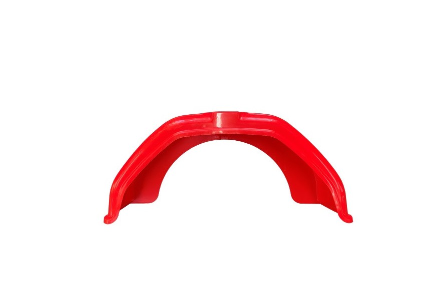 Garde boue 13 pouces rouge plastique - MECANOREM