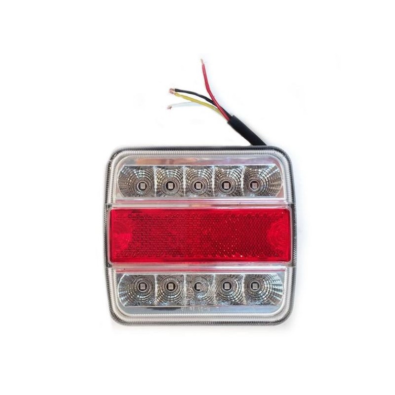 Feu arrière LED 5 fonctions pour remorque caravane - Habill'Auto