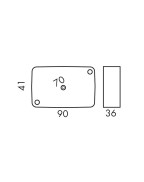 Feude gabarit bicolore - Radex