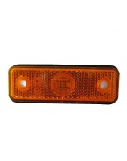 Feu latéral orange LED 12V modulaire