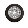 Roue complète 155/70R13 pour remorque ou caravane, 4 trous, entraxe 100 mm et déport 30 mm