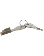 Barillet de tête d’attelage universel pour remorque non freinée, bloque le levier de la poignée