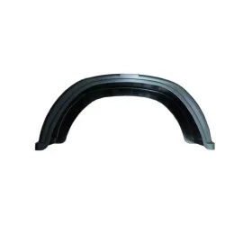 garde-boue plastique 13 pouces noir pour remorque et protection roue
