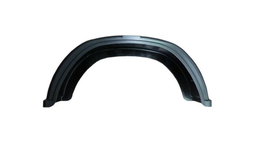 garde-boue plastique 13 pouces noir pour remorque et protection roue