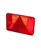 Cabochon droit feu arrière RADEX 5800 pour remorque avec 5 fonctions