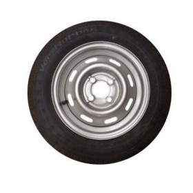 Roue 145x80R13 4TR 85x130 déport 20 complète pour remorque ou caravane