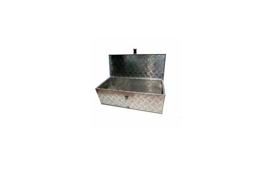 Coffre de rangement en aluminium