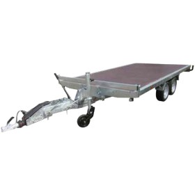Remorque plateau 40665L LIDER 3500 kg plateau surbaissé 506x215 cm