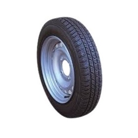 Roue 165x80R13C renforcée 8PR 4TR 85x130 déport 0 pour remorque et caravane