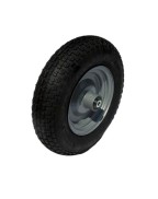 Roue ERKA 350x8 avec moyeu incorporé de 124 mm pour remorque, chariot ou caravane