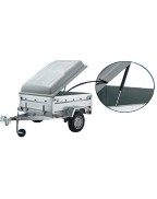 Capot ABS 242x135 cm pour remorque SOREL R250 9200