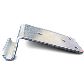 Gâche 01635 pour grenouillère à ressort galvanisé Lider pour fermeture sécurisée des ridelles de remorque