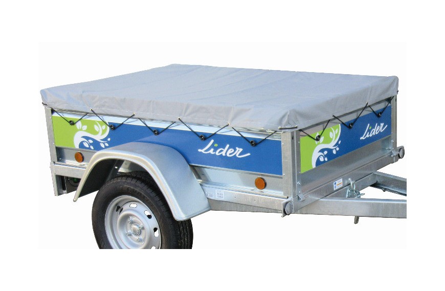 Bâche remorque 177x128 cm Lider SARAGOS étanche pour protection chargement
