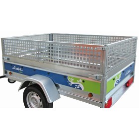 Rehausses tôle perforée 35 cm galvanisées pour remorque LIDER Cadix
