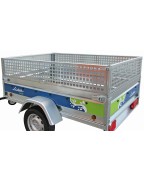 Rehausses tôle perforée 35 cm galvanisées pour remorque LIDER Cadix