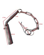 GOUPILLE POUR TRIBENNE 16MM AV/DROIT ET AR/GAUCHE - SARIS