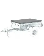 Bâche plate 200 x 134 cm pour remorque Robust - LIDER