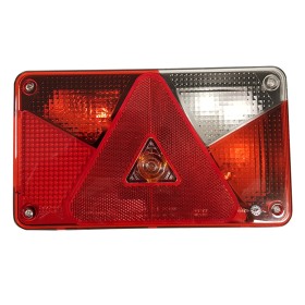 Feu droit 5 fonctions SARIS pour remorque avec clignotant, stop et feu de recul